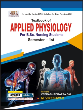 Textbook of Applied Physiology for B.sc. Nursing Students (Semester  I)